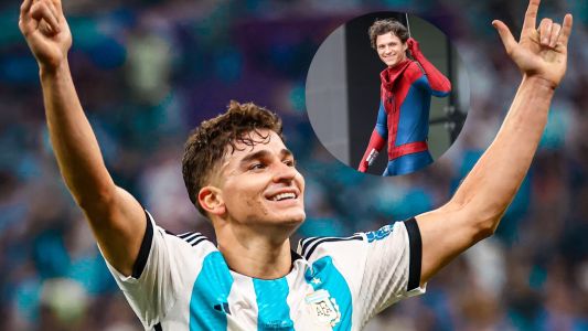 "Serías un gran Spider-Man": el inesperado mensaje de Tom Holland a Julián Álvarez