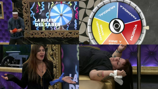 La ruleta del saber divirtió a la casa de Gran Hermano 2026 antes de una nueva placa