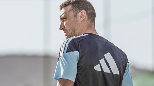 La Selección argentina realizó su primer entrenamiento en Kansas bajo un intenso calor