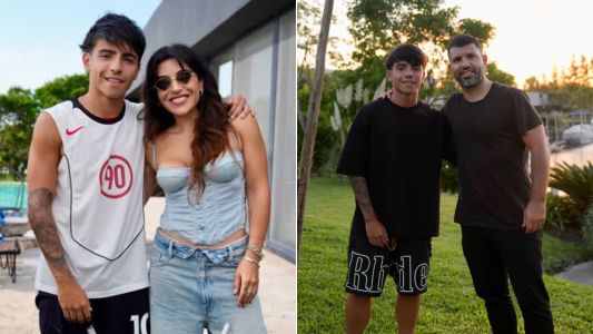 Benjamín Agüero cumplió 17 años: la tierna sorpresa de Gianinna Maradona y el Kun Agüero