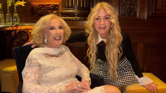 "Te admiro y te celebro": el tierno mensaje de Cris Morena para Mirtha Legrand en sus 99 años