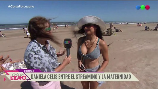 El verano de Daniela Celis: streaming, playa y el drama lejos de sus hijas