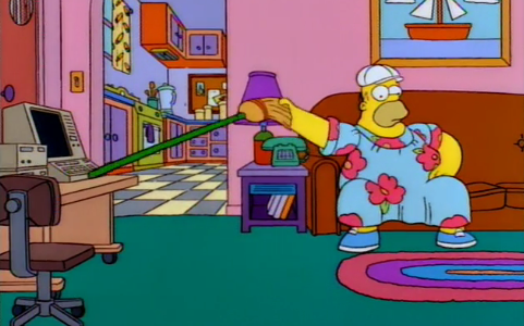 ¿Conocés todos los trabajos de Homero Simpson?