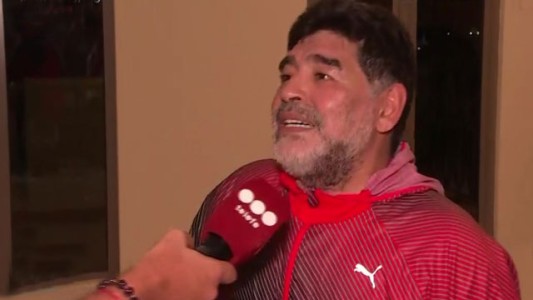 El encuentro con Maradona en Dubai