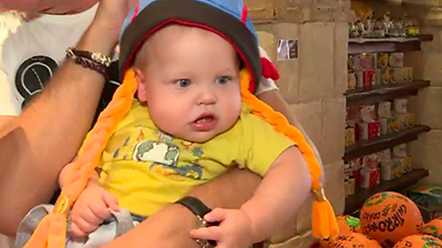 Mirko cumplió 8 meses y los festejó a lo grande