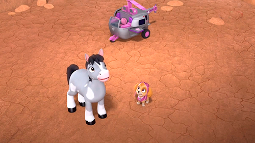 Priscilla, el pony