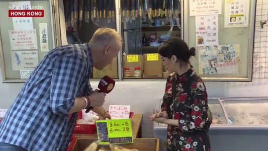 ¿Se animó Lali Espósito a probar la comida hongkonesa?