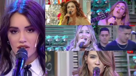 Ellas se lucieron en La Peña