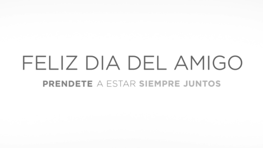 En el Día del Amigo, prendete a estar siempre juntos