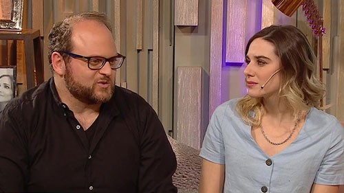 Alan Sabbagh y María Abadi en el diván