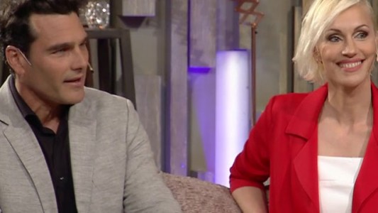 Ingrid Grudke y Hernán Drago en terapia de amigos