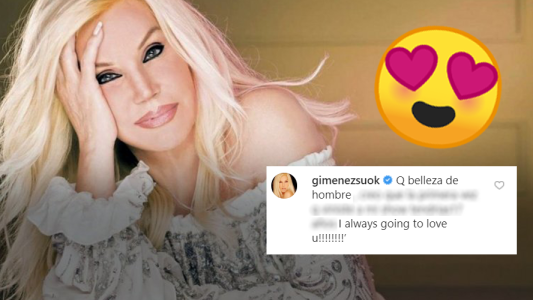 ¿A qué famoso cantante Susana Gimenez piropeó en las redes sociales?