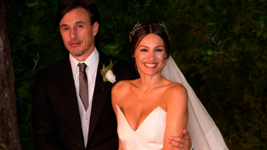 Pampita subió un tierno video de su casamiento