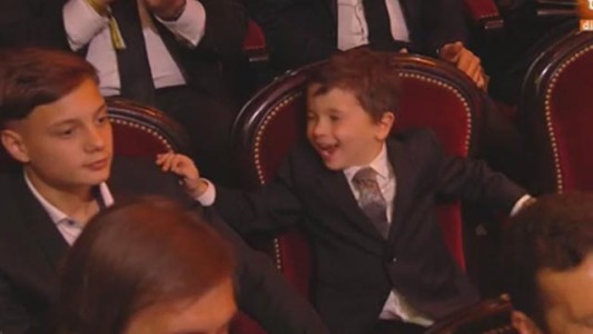 La divertida reacción de Mateo Messi