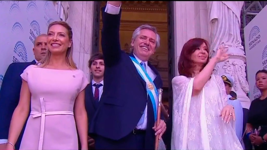 El look de la primera dama en la asunción presidencial