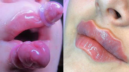 ¡Lo último de la moda viral: los "labios de pulpo”!