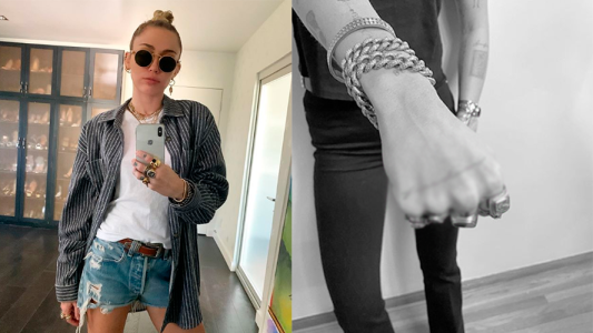 El polémico tatuaje de Miley Cyrus, ¿Es para su ex?