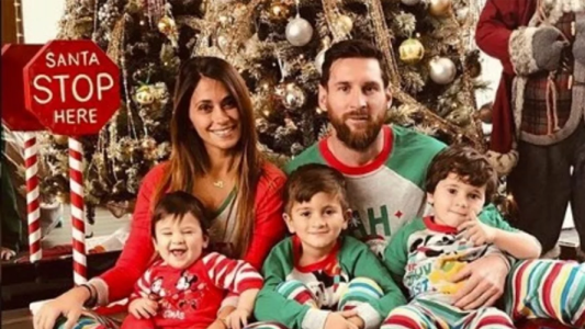 ¡Qué lujo! La familia Messi apostó por un gigantesco árbol de navidad