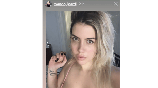 Wanda Nara subió una foto en bikini y ardieron las redes