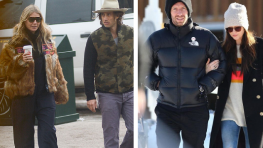 Gwyneth Paltrow, su ex Chris Martin y Dakota Johnson juntos por Navidad