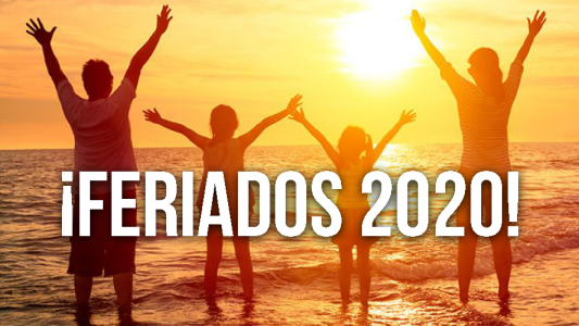 ¿Cuándo será el primer feriado del 2020?