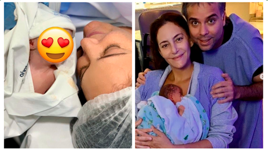 Luciana Aymar fue mamá