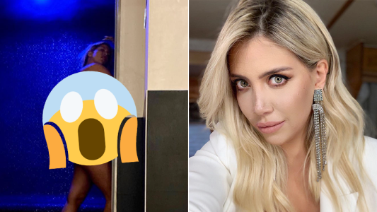 Wanda Nara encendió Instagram desde la ducha ¡desnuda!