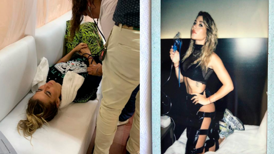 Jimena Barón se desmayó luego de un show