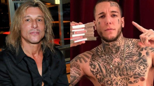 “Se fue con una drogadicta y grasa... por eso siempre fracasa”, el durísimo mensaje que le dedicó Alex Caniggia a su padre
