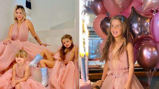 El festejo íntimo de Wanda y Mauro Icardi por los 5 años de Francesca