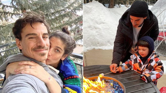 El romántico reencuentro de Juana Repetto y su novio en Estados Unidos