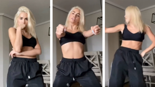 Lali Espósito y un peculiar baile que se volvió viral