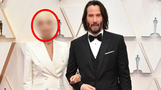 La misteriosa mujer que acompañó a Keanu Reeves en los premios Oscars