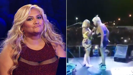 Gladys La Bomba Tucumana fue atacada en pleno show