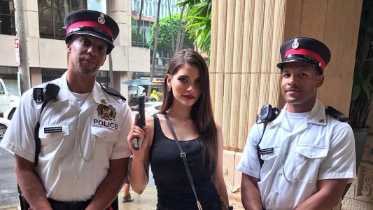 Eva de Dominici debutó en una serie policial de Hollywood