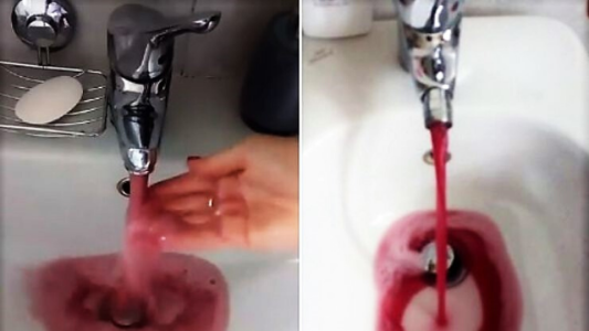 Increíble pero real: en Italia comenzó a salir vino de la canilla
