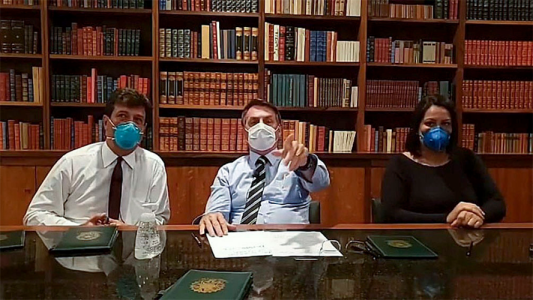 El examen de Jair Bolsonaro habría dado positivo por coronavirus