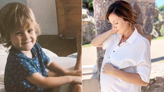 El tierno video de Paula Chaves junto a Baltazar