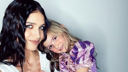 Zaira Nara festejó el cumpleaños de su hija en cuarentena
