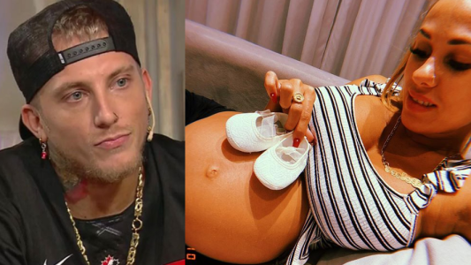 El Polaco mostró un video con las pataditas de su bebé en la panza de Barby Silenzi