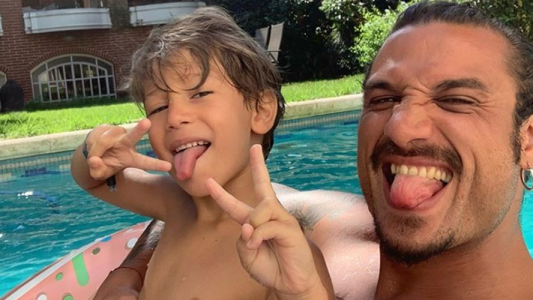 El reencuentro a puro baile de Daniel Osvaldo y Momo