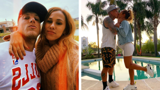 Bienvenida Abril: nació la hija de Barby Silenzi y El Polaco