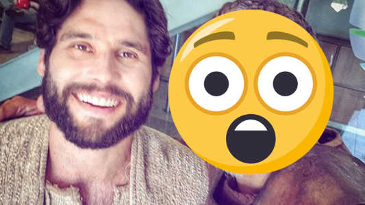 Un actor de “Jesús” apareció de sorpresa en un Live de Telefe