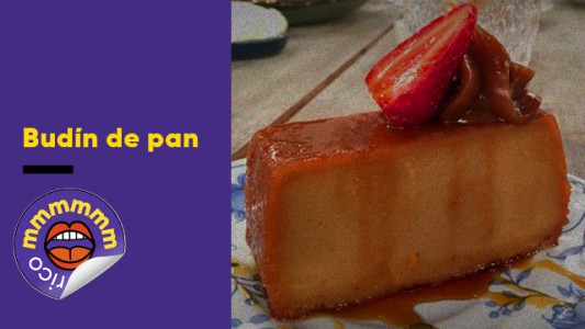 Clásico budín de pan casero