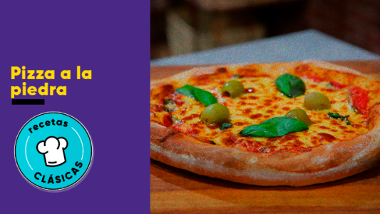 Pizza a la piedra