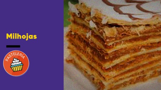 Super milhojas de dulce de leche