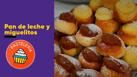 Pan de leche y miguelitos para el finde