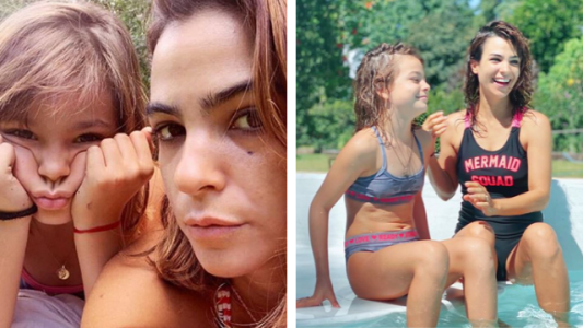 Dos gotas de agua: el increíble parecido entre Agustina Cherri y su hija