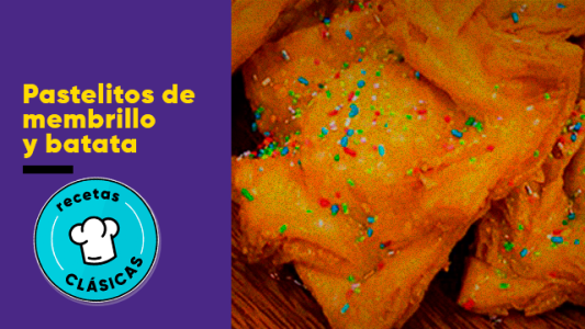 Pastelitos de membrillo y batata