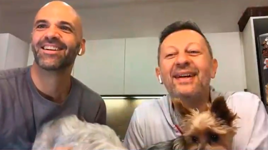La cuarentena de Nico Scarpino y Sergio
